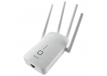WiFi репитер-усилитель (300Mbps) (белый), HOCO (HI35)