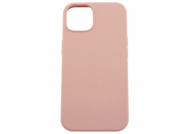 Задняя накладка для iPhone 13 (силикон, розовая (Full Case))