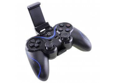 Геймпад Defender CodX (bluetooth, 17 кнопок, 4 оси, виброотдача, с держателем для смартфона, чёрный)