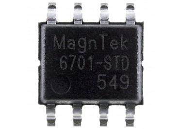 MT6701CT-STD-R (SOP-8) Магнитный датчик положения с инкрементальным энкодером 4096 шаг. / 1024 имп.