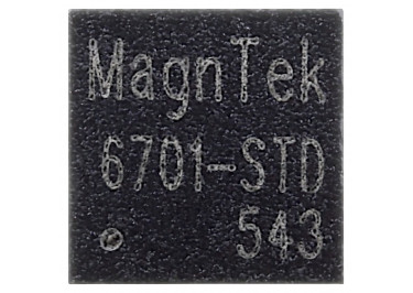 MT6701QT-STD (QFN-16) Магнитный датчик положения с инкрементальным энкодером 4096 шаг. / 1024 имп.