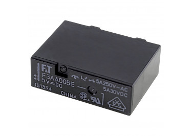 FTR-F3AA005E-HA Реле 5В SPST-NO 250В 5А (AgNi)