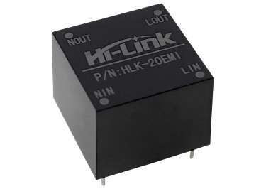 HLK-20EMI Фильтр подавления ЭМП 0,5А 85-305В 20дБ 105кГц-1ГГц
