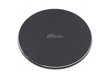 Беспроводное зарядное устройство стандарта Qi, (черный) (10W) RITMIX RM-1000W