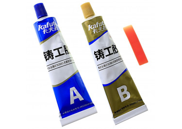 Клей двухкомпонентный (жидкая сварка) Kafuter-9119 (65г)
