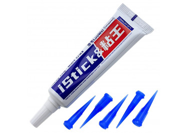 Клей антикоррозийный, быстроотверждаемый LuoWei iStick с дозатором для проклейки рамок ЖК-дисплеев / задних крышек (15ml) прозрачный