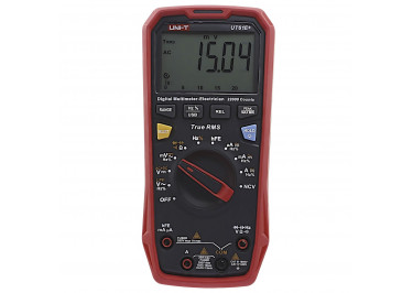 Мультиметр цифровой UNI-T UT61E+ (кабель передачи данных USB D-09A, конверсионный штекер, True RMS)