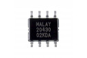 ACS712ELCTR-05B-T (SO-8) Датчик тока -5...+5А 185мВ / А -40…+85°C