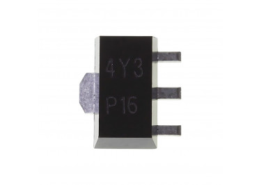 BZV49-C4V3 (SOT-89) / 4Y3 Стабилитрон 4,3В 1Вт 5%