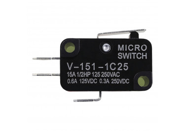 V-151-1C25 Микропереключатель ON-(ON) SPDT 250В 15А