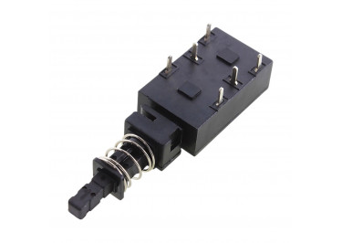 GST-P6 Кнопочный переключатель с фиксацией ON-ON DPDT 250В 6А