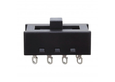 SS-23N02 / 8S Переключатель движковый на плату 2P3T 250В 8А