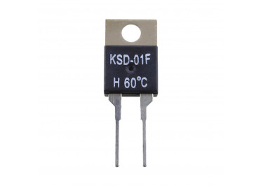 KSD-01FH / JUC-31F Термостат нормально разомкнутый 60°C 220В 2,5А