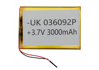 Акб универсальная (банка) 3.7V 3000mAh 88x61x3.5мм
