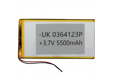 Акб универсальная (банка) 3.7V 5500mAh 126x67x4мм