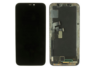 Дисплей для iPhone X + тачскрин + рамка (черный), ОРИГ100%