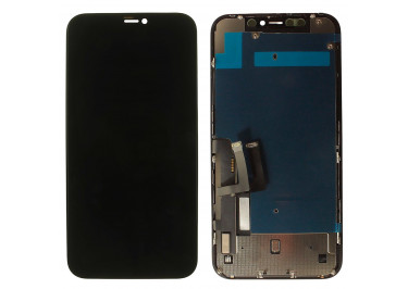 Дисплей для iPhone 11 + тачскрин + рамка (черный), ориг