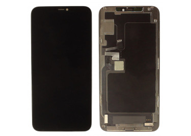 Дисплей для iPhone 11 Pro Max + тачскрин + рамка (черный), In-Cell