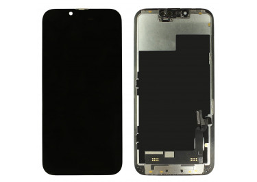 Дисплей для iPhone 13 + тачскрин + рамка (черный), ОРИГ100%