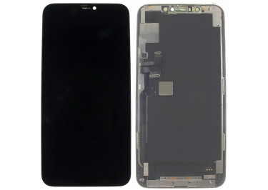 Дисплей для iPhone 11 Pro Max + тачскрин + рамка (черный), ОРИГ100%