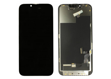Дисплей для iPhone 13 + тачскрин + рамка (черный), OLED ALG