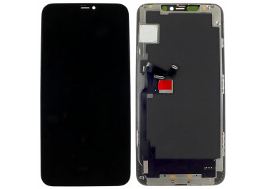 Дисплей для iPhone 11 Pro Max + тачскрин + рамка (черный), OLED GX