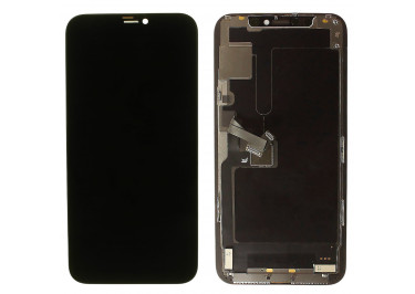 Дисплей для iPhone 11 Pro + тачскрин + рамка (черный), JK (шлейф IC)
