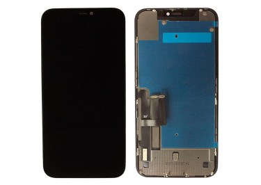 Дисплей для iPhone 11 + тачскрин + рамка (черный), JK
