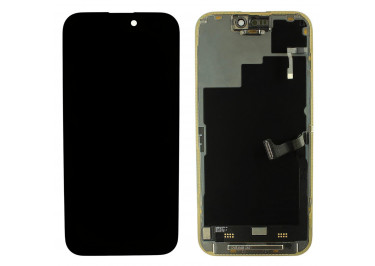 Дисплей для iPhone 15 Pro + тачскрин + рамка (черный), ОРИГ100%