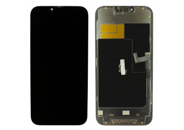 Дисплей для iPhone 13 Pro Max + тачскрин + рамка (черный), RJ (шлейф IC)