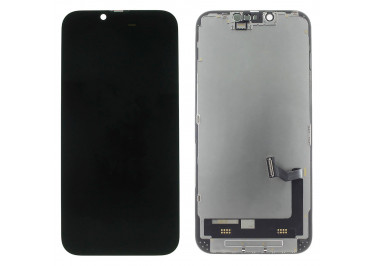 Дисплей для iPhone 14 + тачскрин + рамка (черный), ориг