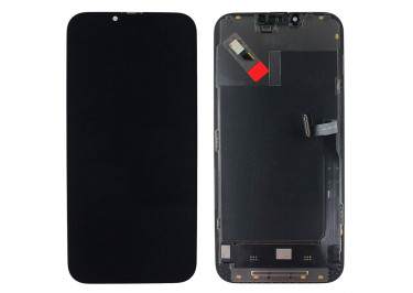 Дисплей для iPhone 13 Pro Max + тачскрин + рамка (черный), OLED ALG (шлейф IC)
