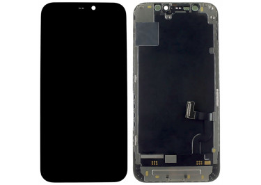 Дисплей для iPhone 12 mini + тачскрин + рамка (черный), ориг