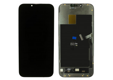 Дисплей для iPhone 13 Pro Max + тачскрин + рамка (черный), JK (шлейф IC)