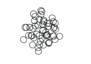 Уплотнительное кольцо для камер iPhone (X-15 Pro Max) (черный) (100шт)