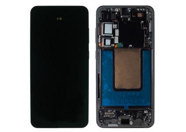 Дисплей для Samsung SM-S926 Galaxy S24 Plus 5G + тачскрин + рамка (черный), ОРИГ100%