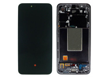 Дисплей для Samsung SM-S721 Galaxy S24 FE 5G + тачскрин + рамка (графит), ОРИГ100%