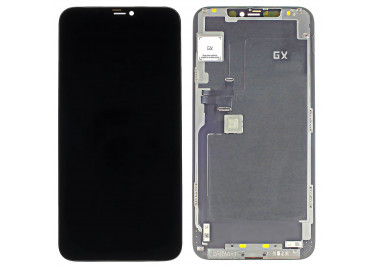 Дисплей для iPhone 11 Pro Max + тачскрин + рамка (черный), In-Cell GX