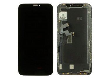 Дисплей для iPhone XS + тачскрин + рамка (черный), In-Cell GX