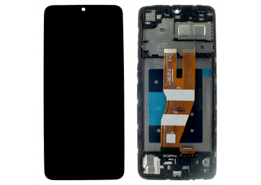 Дисплей для Samsung SM-A055 Galaxy A05 (2023) + тачскрин + рамка (черный), ориг