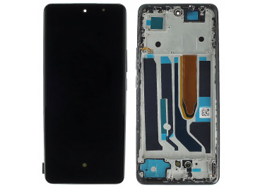 Дисплей для Realme 10 Pro Plus 5G (RMX3686) + тачскрин + рамка (черный), Full ORIG