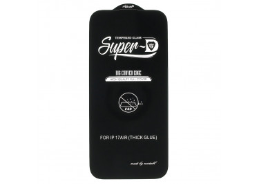 Пленка / стекло на дисплей для iPhone 17 Air (Gorilla Glass) SUPER-D 5D (черный) Mietubl