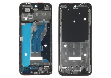 Рамка дисплея для Tecno Spark Go 1 (KL4) (черный)