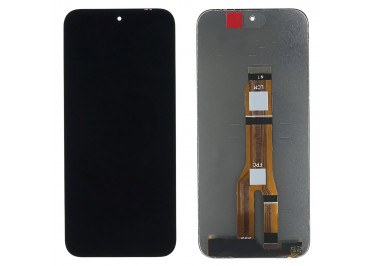 Дисплей для Huawei Honor X6c + тачскрин (черный), Full ORIG