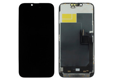 Дисплей для iPhone 13 Pro Max + тачскрин + рамка (черный), SOFT OLED JCID (Diagnosable Screen, без ошибки) 120Hz