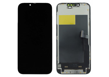 Дисплей для iPhone 13 Pro + тачскрин + рамка (черный), LTPS JCID (Diagnosable Screen, без ошибки) 120Hz