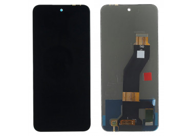 Дисплей для Tecno Spark 40 4G (KM5) / 40C (KM4k) / Go 2 (KM4) + тачскрин (черный), Full ORIG