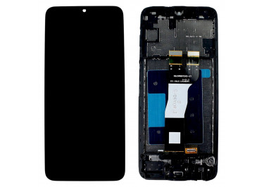 Дисплей для Samsung SM-A057 Galaxy A05s (2023) + тачскрин + рамка (черный), ориг