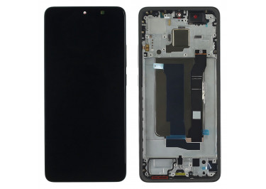 Дисплей для Xiaomi Poco X7 Pro + тачскрин + рамка (черный), Full ORIG