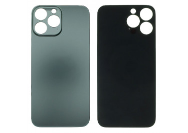 Задняя крышка для iPhone 13 Pro Max (зеленый) с широкими отверстиями, ориг